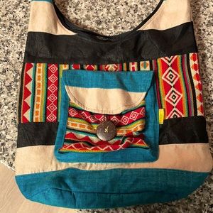 Boho cross body bag